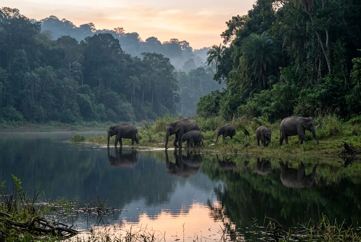 Periyar Bamboo Rafting Safari — Experiential Kerala Tours
